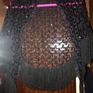 Fancy evening shawl